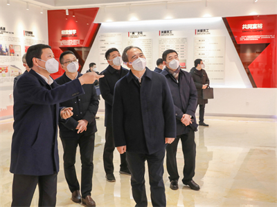 2023年1月，浙江省委常委、組織部長王成來紅獅集團(tuán)調(diào)研企業(yè)黨建、“未來工廠”、人才建設(shè)等工作